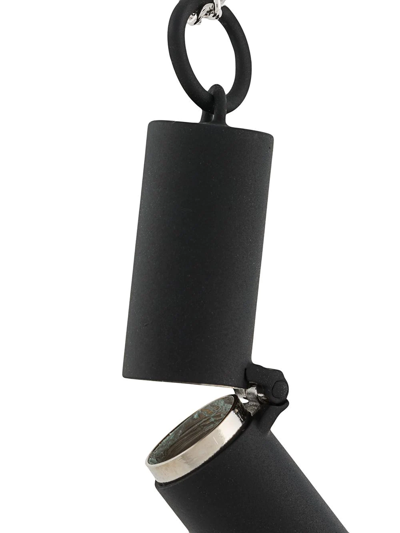 Shop Ambush Case-pendant Necklace In 1072 Black Silver
