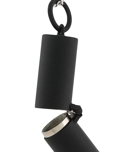 Ambush Case-pendant Necklace In 1072 Black Silver