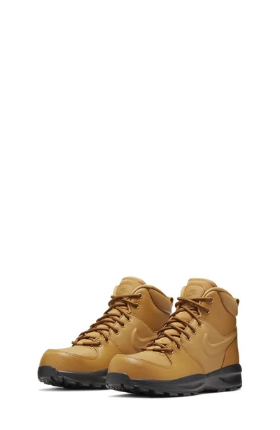 Nike Big Kids Manoa Boots From Finish Line In Wheat/wheat-black | ModeSens
