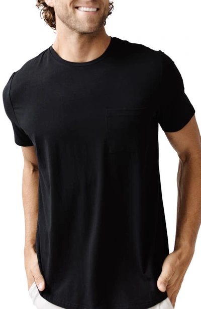 Shop Cozy Earth Ultrasoft T-shirt In Black