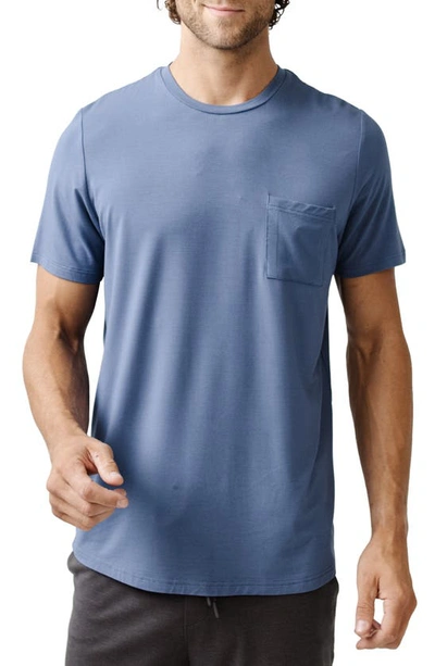 Shop Cozy Earth Ultrasoft T-shirt In Blue