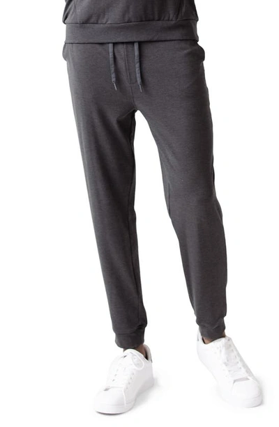 Shop Cozy Earth Ultrasoft Jogger Sweatpants In Charcoal