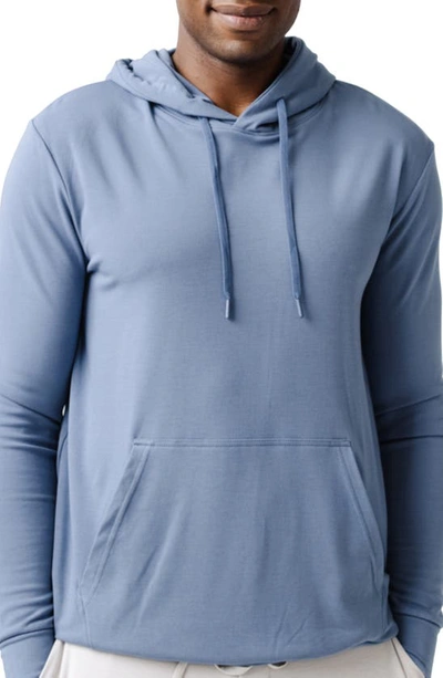 Shop Cozy Earth Ultrasoft Pullover Hoodie In Blue