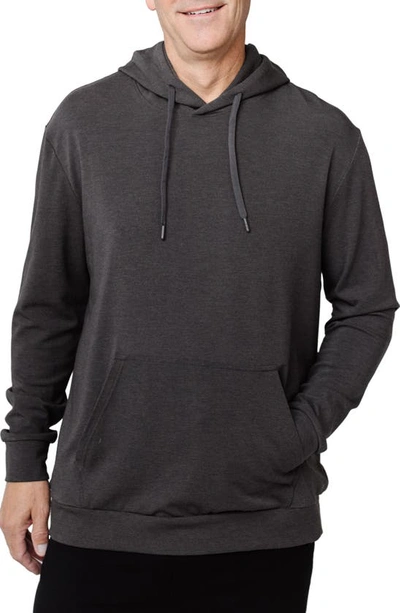 Shop Cozy Earth Ultrasoft Pullover Hoodie In Charcoal