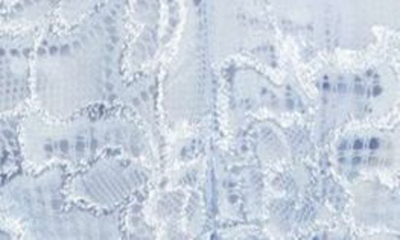 Oh La La Cheri Valentine Lace Babydoll Set In Brunnera Blue