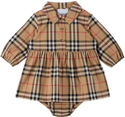 Burberry baby newborn 1month outfit 