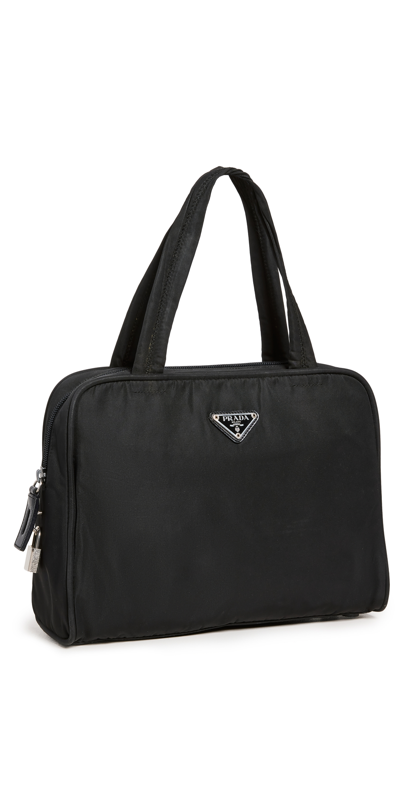 Shopbop Archive Prada Sport Zip Top Shoulder Bag In Black | ModeSens
