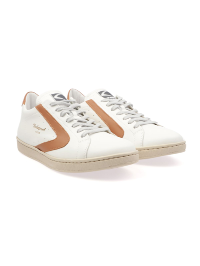 Shop Valsport Men's White Leather Sneakers