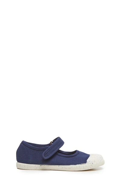 Shop Childrenchic Canvas Mary Jane Sneaker In Navy
