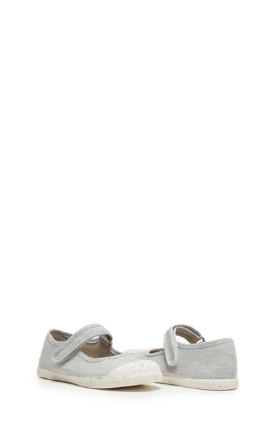 Childrenchic Canvas Mary Jane Sneaker In Grey