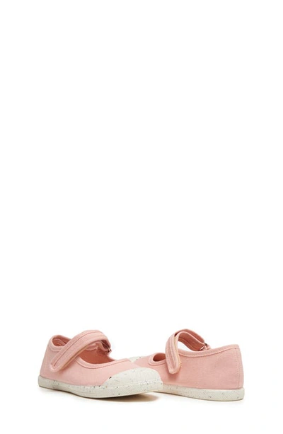Childrenchic Canvas Mary Jane Sneaker In Peach