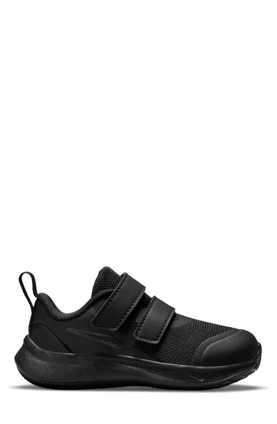 Shop Nike Star Runner 3 Sneaker In Black/ Black