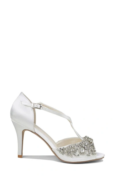 Paradox London Pink Elin Strappy Sandal In Ivory
