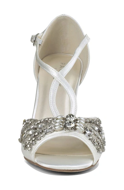 Shop Paradox London Pink Elin Strappy Sandal In Ivory