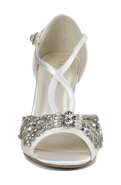 Paradox London Pink Elin Strappy Sandal In Ivory