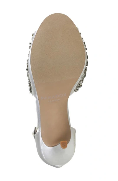 Paradox London Pink Elin Strappy Sandal In Ivory