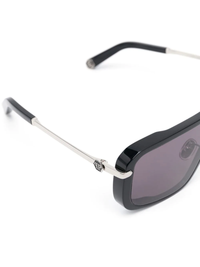Philipp Plein Eyewear Square-frame Sunglasses In Black