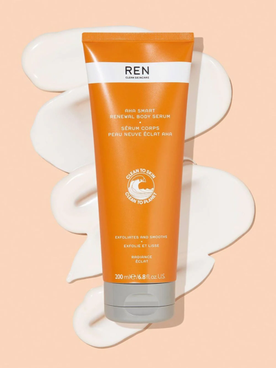 Shop Ren Clean Skincare Aha Smart Renewal Body Serum