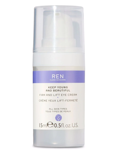 Shop Ren Clean Skincare Keep Young And Beautiful Firm And Lift Eye Cream