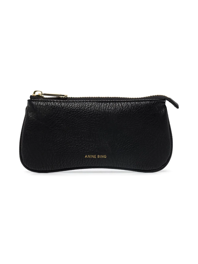 Anine Bing Daria Square-frame Sunglasses In Black