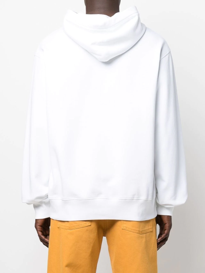 Moschino Men's Teddy Print Sweatshirt In White