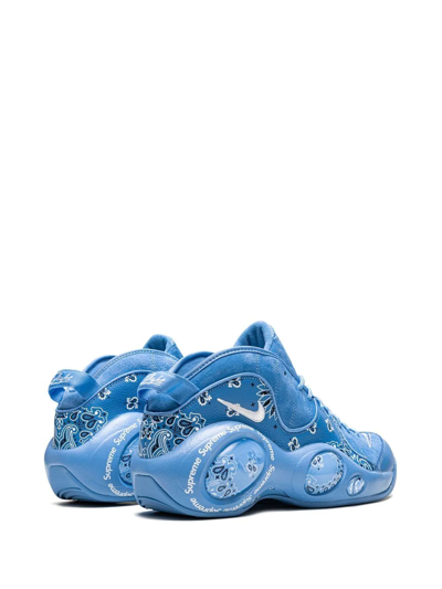 Shop Nike X Supreme Air Zoom Flight 95 "blue" Sneakers