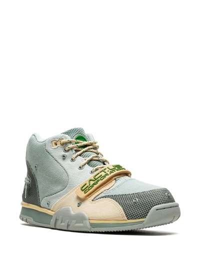 Nike Gray Travis Scott Edition Air Trainer 1 Sp Sneakers In Grey