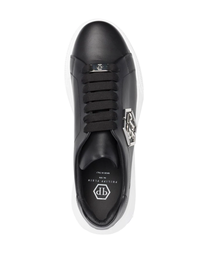 Philipp Plein Godzilla Hexagon Runner Sneakers In Black