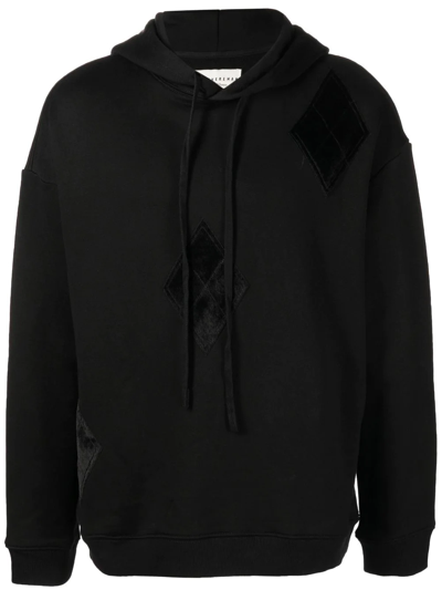 Shop Onefifteen X Anowhereman Patch-detail Hoodie In Black
