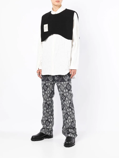 Onefifteen X Anowhereman Logo-patch Scarf In Black