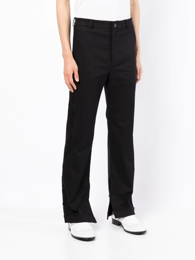 Shop Onefifteen X Anowhereman Tailored-cut Trousers In Black