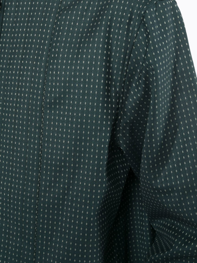 Onefifteen X Anowhereman Spot-print Shirt In Green