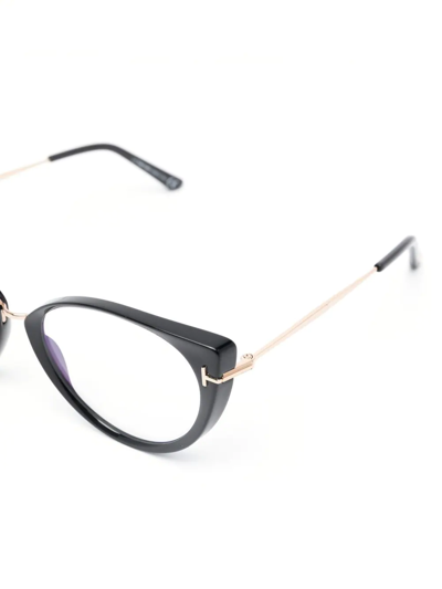 Tom Ford Cat-eye Optical Glasses In Black
