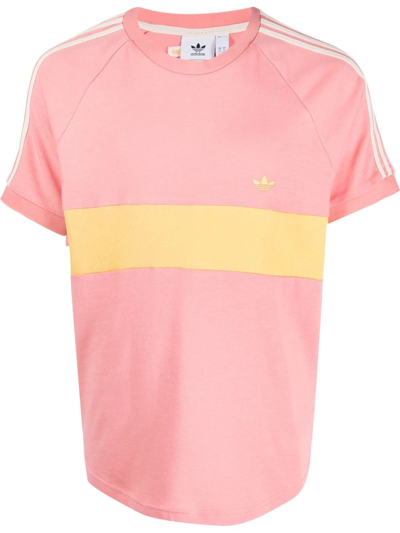 Pink Adidas Originals Edition Cotton T-shirt In Tactile Rose F17