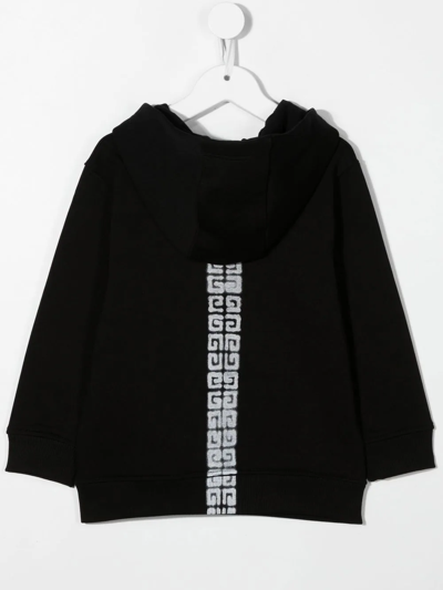 Shop Givenchy 4g-print Drawstring Hoodie In Black