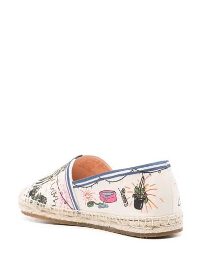 Kate Spade Rooftop Printed Espadrille Loafers In Rooftop Scene | ModeSens