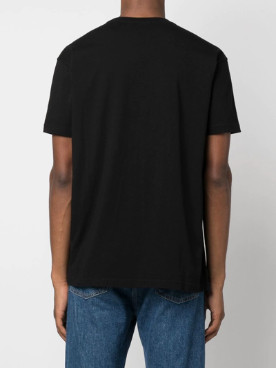 Shop Vivienne Westwood Orb-logo Print T-shirt In Black