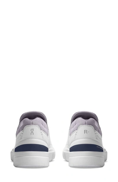 Shop On The Roger Advantage Tennis Sneaker In White/ Lilac