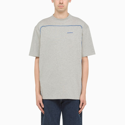 Shop Ader Error Grey T-shirt With Logo