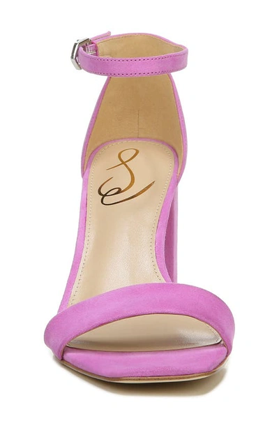 Shop Sam Edelman Daniella Ankle Strap Sandal In Ultraviolet