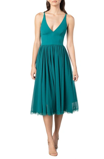 Alicia mixed hotsell media midi dress