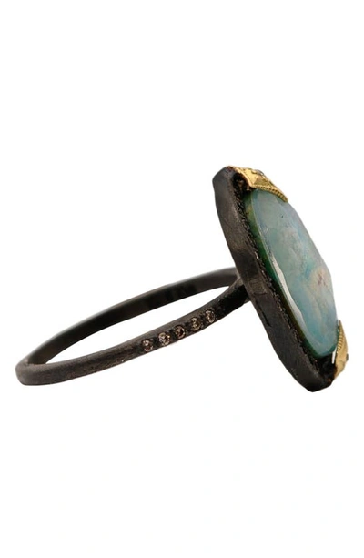 Armenta Statement Ring In Blue