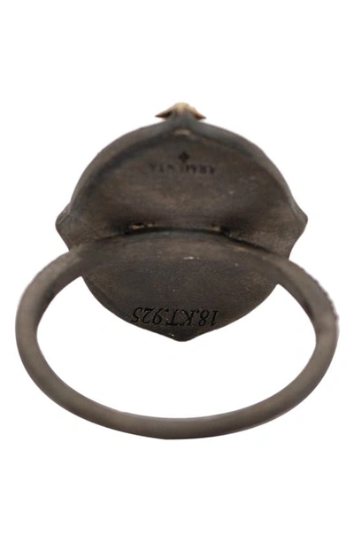 Armenta Statement Ring In Blue