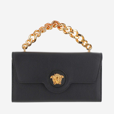 Versace La Medusa Mini Bag In Black | ModeSens