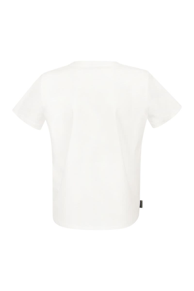 Shop Woolrich T-shirt With Logo In White