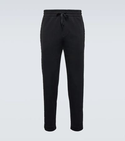 Shop Moncler Tapered Sweatpants In 0