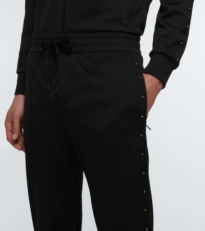 Shop Moncler Tapered Sweatpants In 0