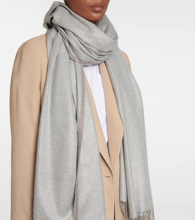 BRUNELLO CUCINELLI Cashmere And Silk Scarf