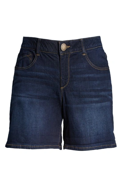 Wit & Wisdom 'ab'solution Denim Shorts In In-indigo