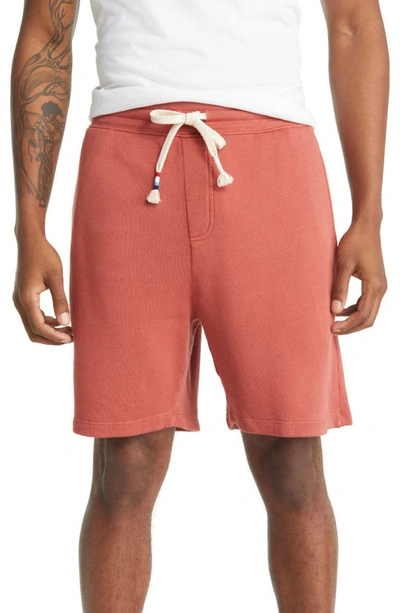 Shop Sol Angeles Waves Drawstring Shorts In Cayenne